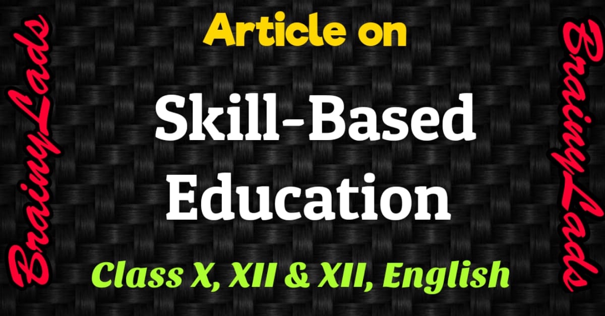 Skill Based Education