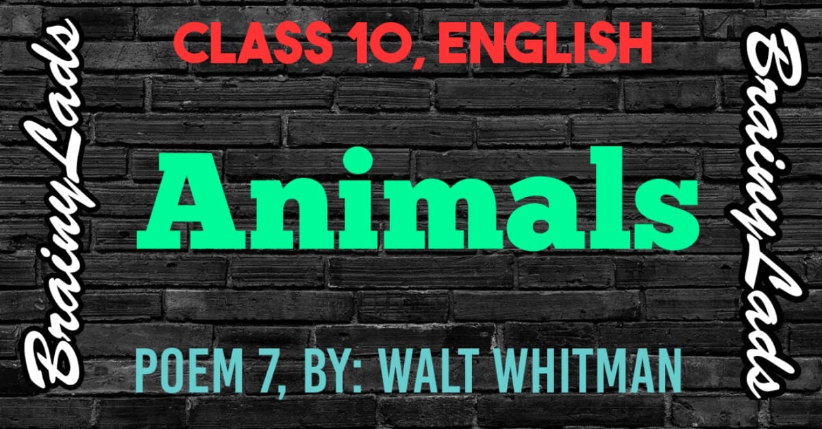 Animals Class 10