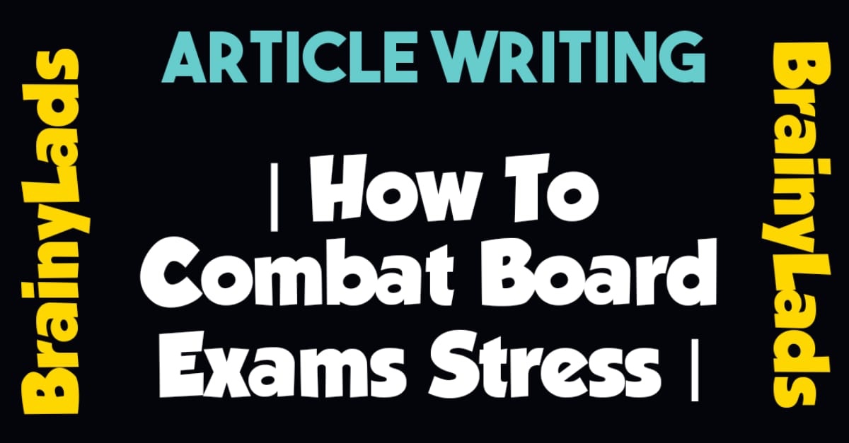 Board Exams Stress