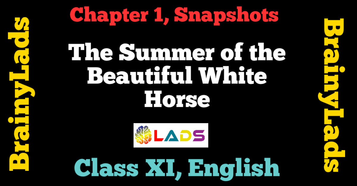 The Summer of the Beautiful White Horse