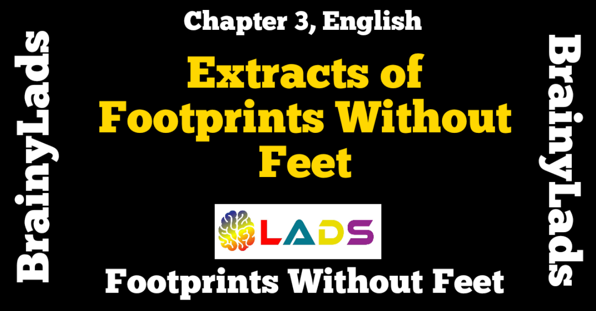 Extract Based Questions of Footprints Without Feet