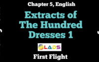 Extract Based Questions of The Hundred Dresses Part 1