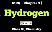 MCQ of Hydrogen