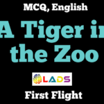 MCQ of A Tiger in the Zoo