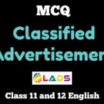 MCQ of Classified Advertisement
