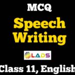 MCQ of Speech Writing
