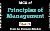 MCQ of Principles of Management