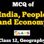 MCQ of India People and Economy