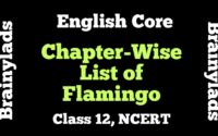 Chapter Wise List of Flamingo