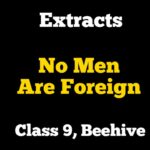 Extracts of No Men are Foreign