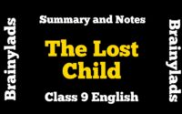 The Lost Child Class 9