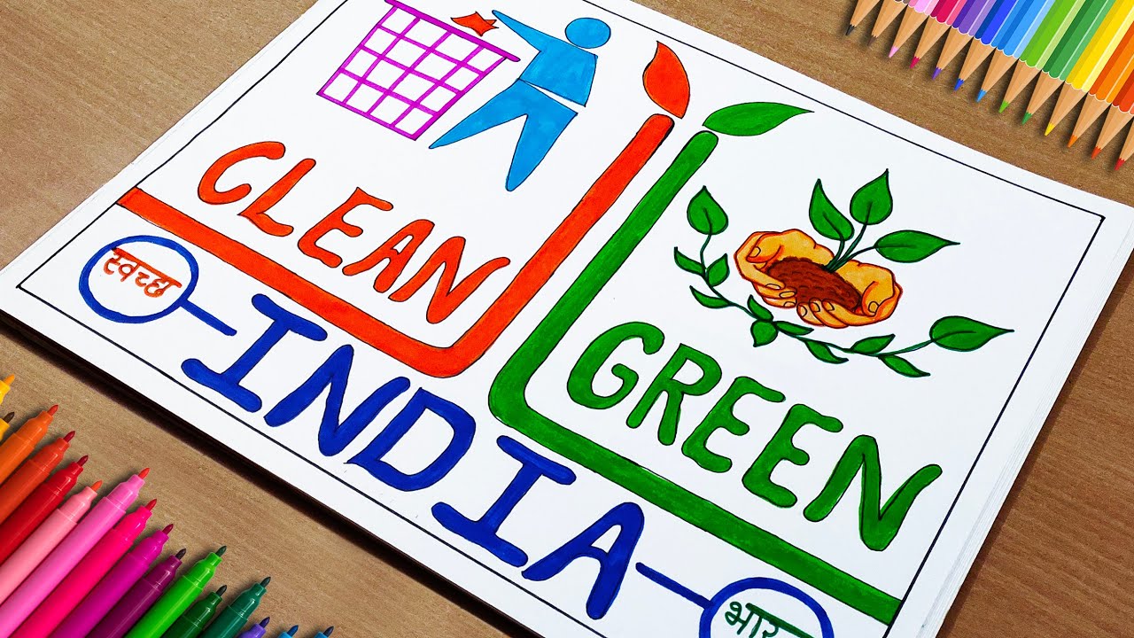 Clean India Green India Poster