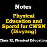 Physical Education and Sports for CWSN
