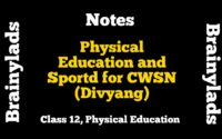 Physical Education and Sports for CWSN
