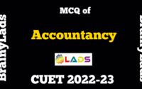 MCQ of Accountancy CUET